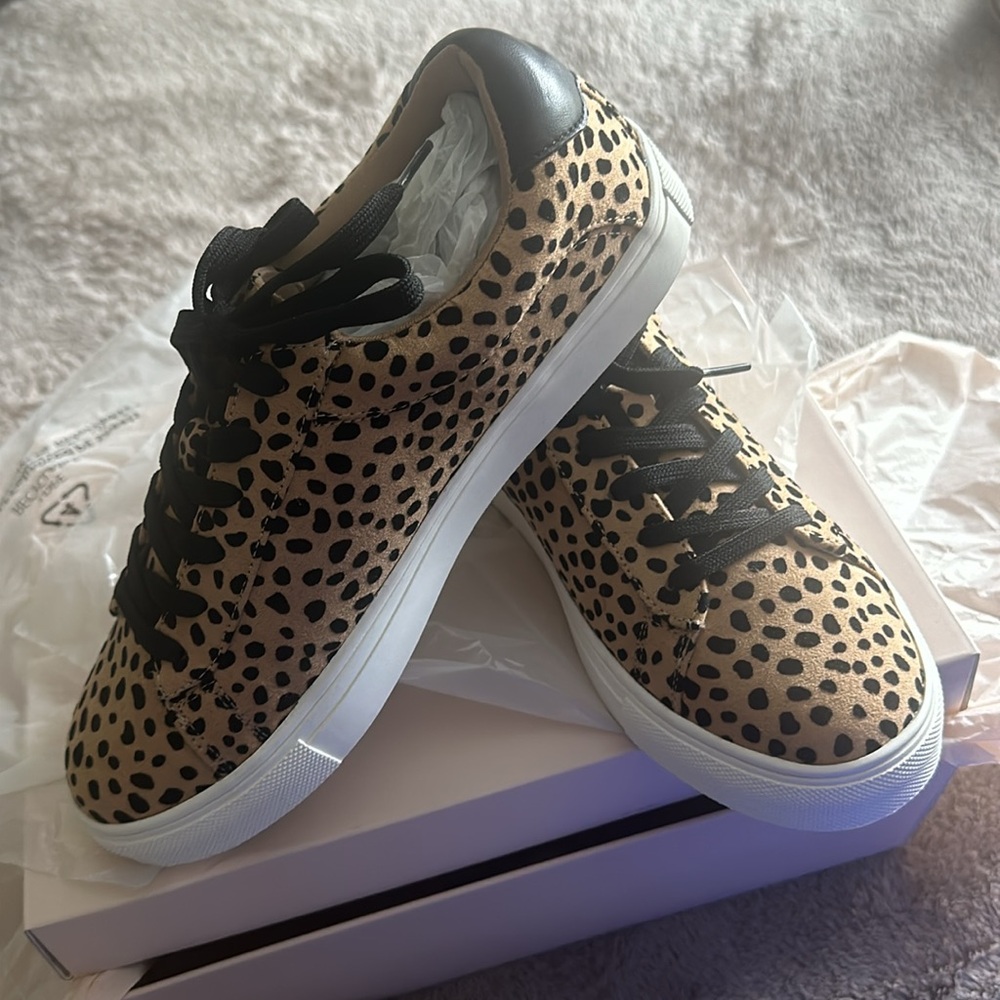 Justfab Marta Sneaker Cheetah Print 7